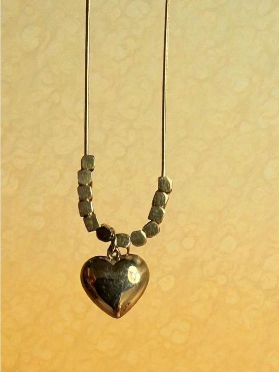 Fashion Jewelry Jewelry - Heart Gold tone Pendant Necklace